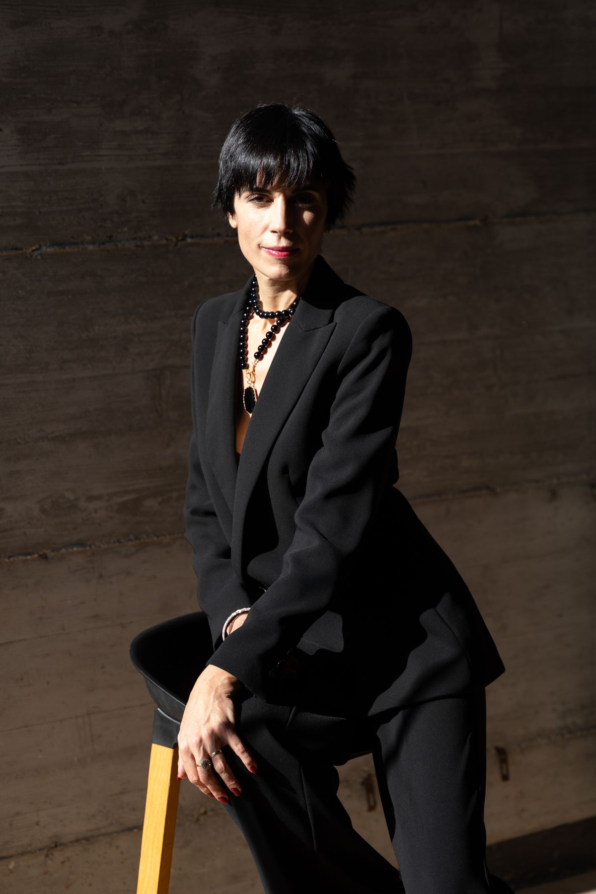 Caroline Georganidis al lavoro