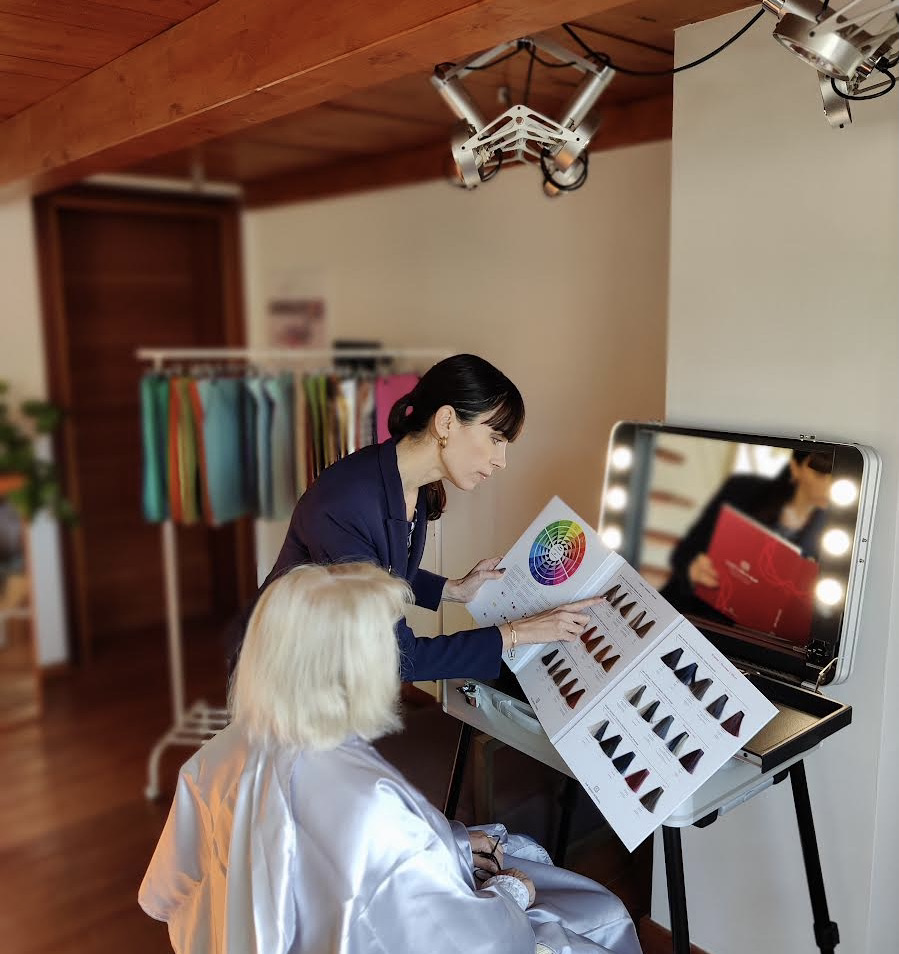 colour analysis and hair